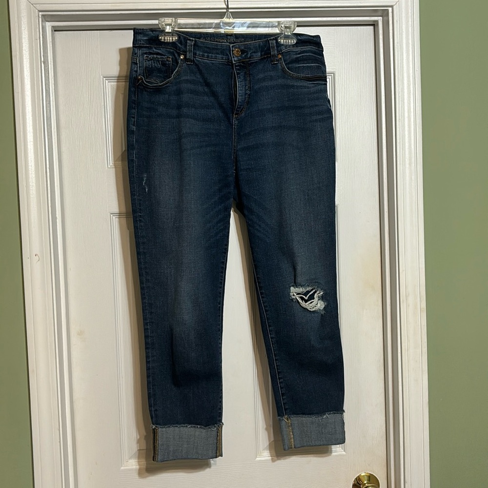 Chico’s So Slimming Girlfriend Ankle jeans size 1.5 R